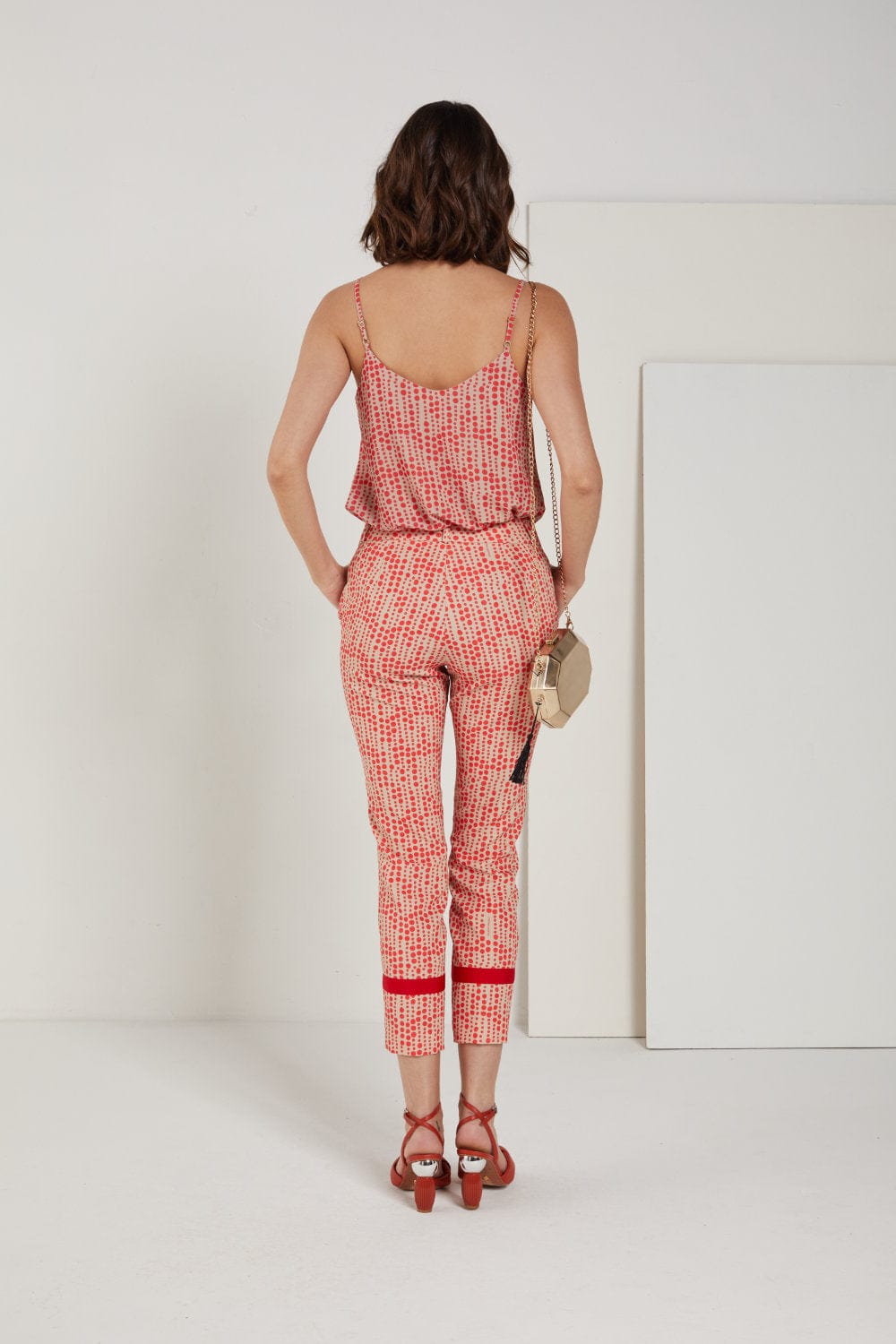 Cristina Barros - Calça Alfaitaria Poá