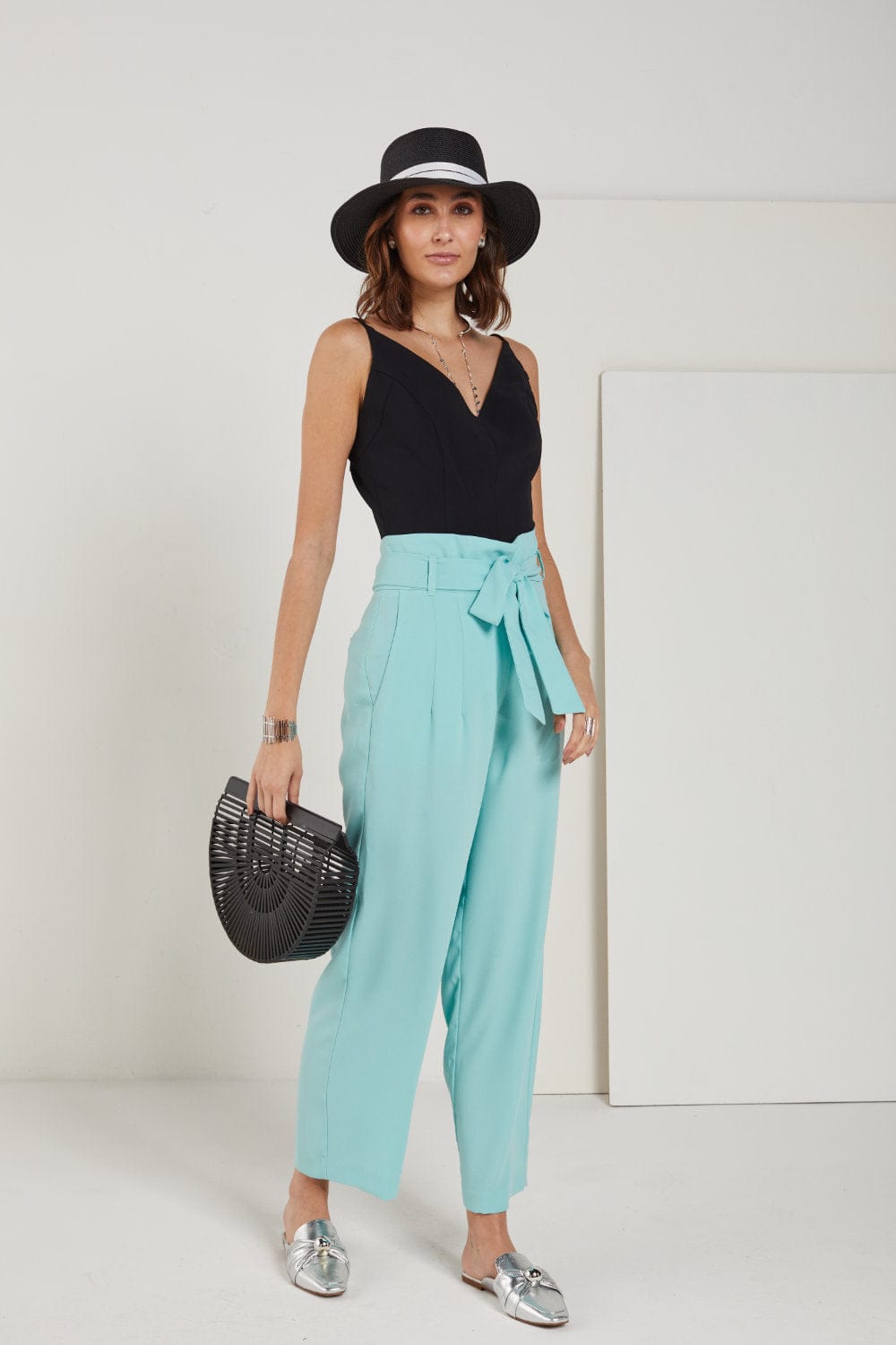 Access - Calça Clochard Azul Claro