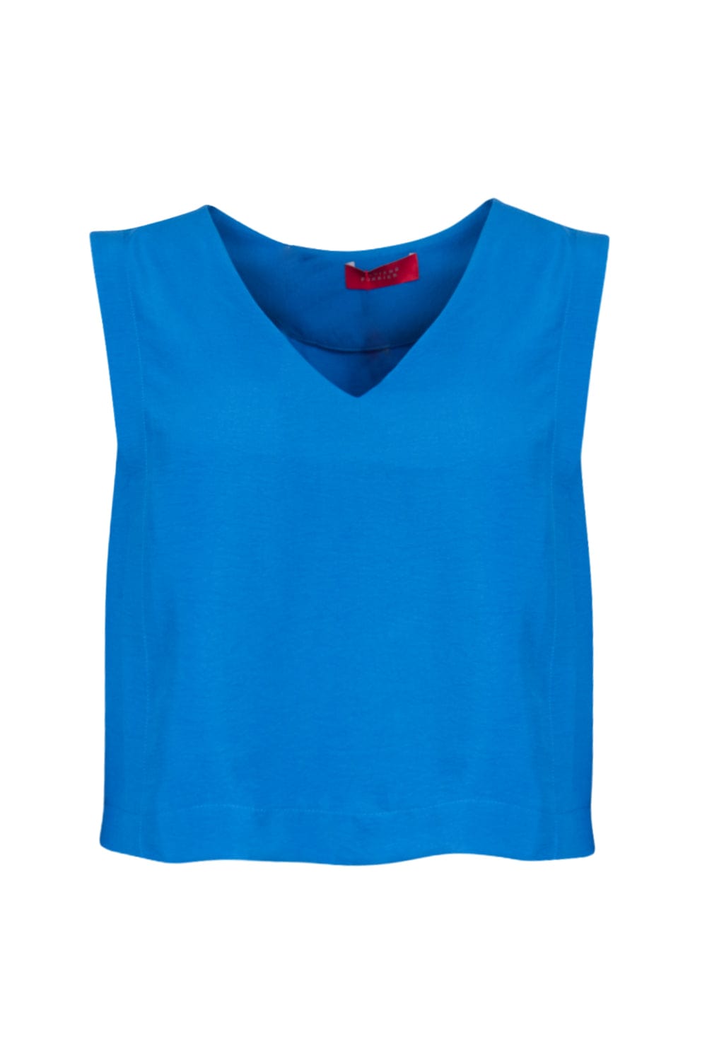 Viviane Furrier - Blusa sem Manga kyoto Azul