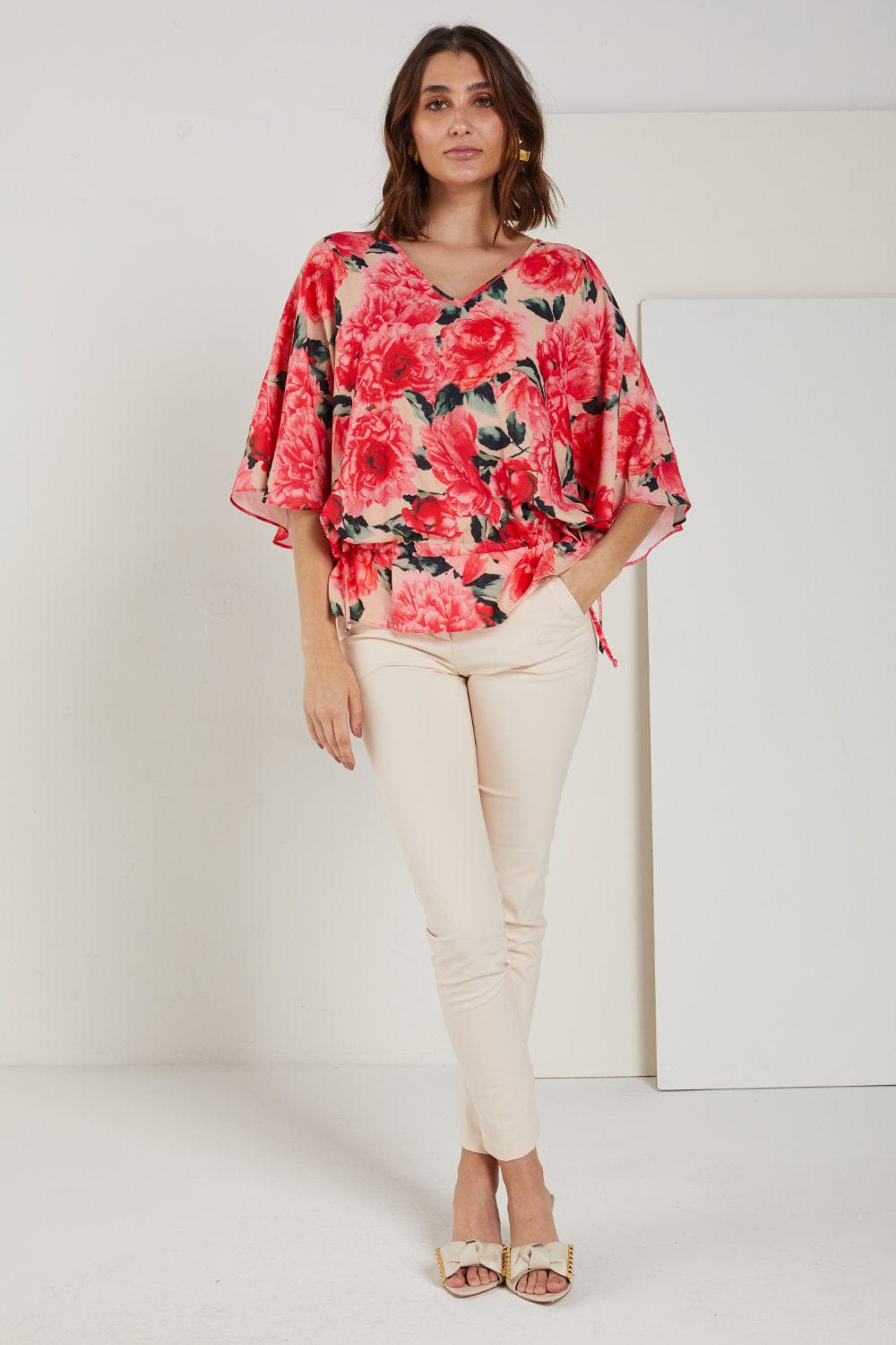 Cristina Barros - Blusa Bata Manga Curta