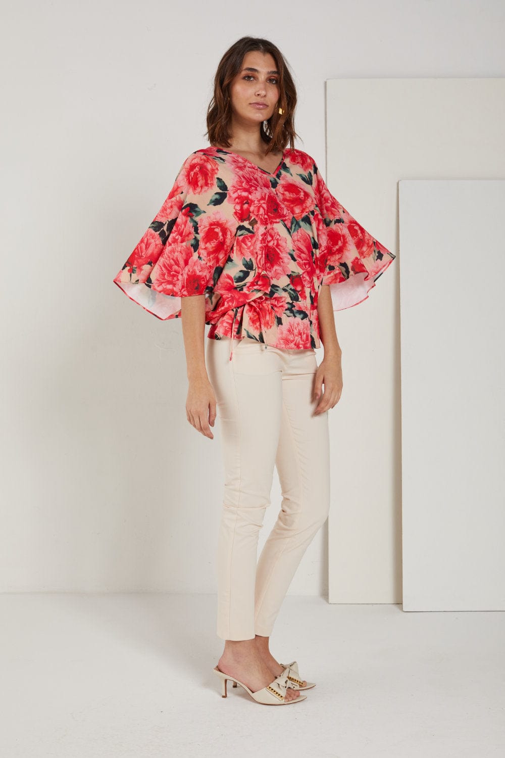 Cristina Barros - Blusa Bata Manga Curta