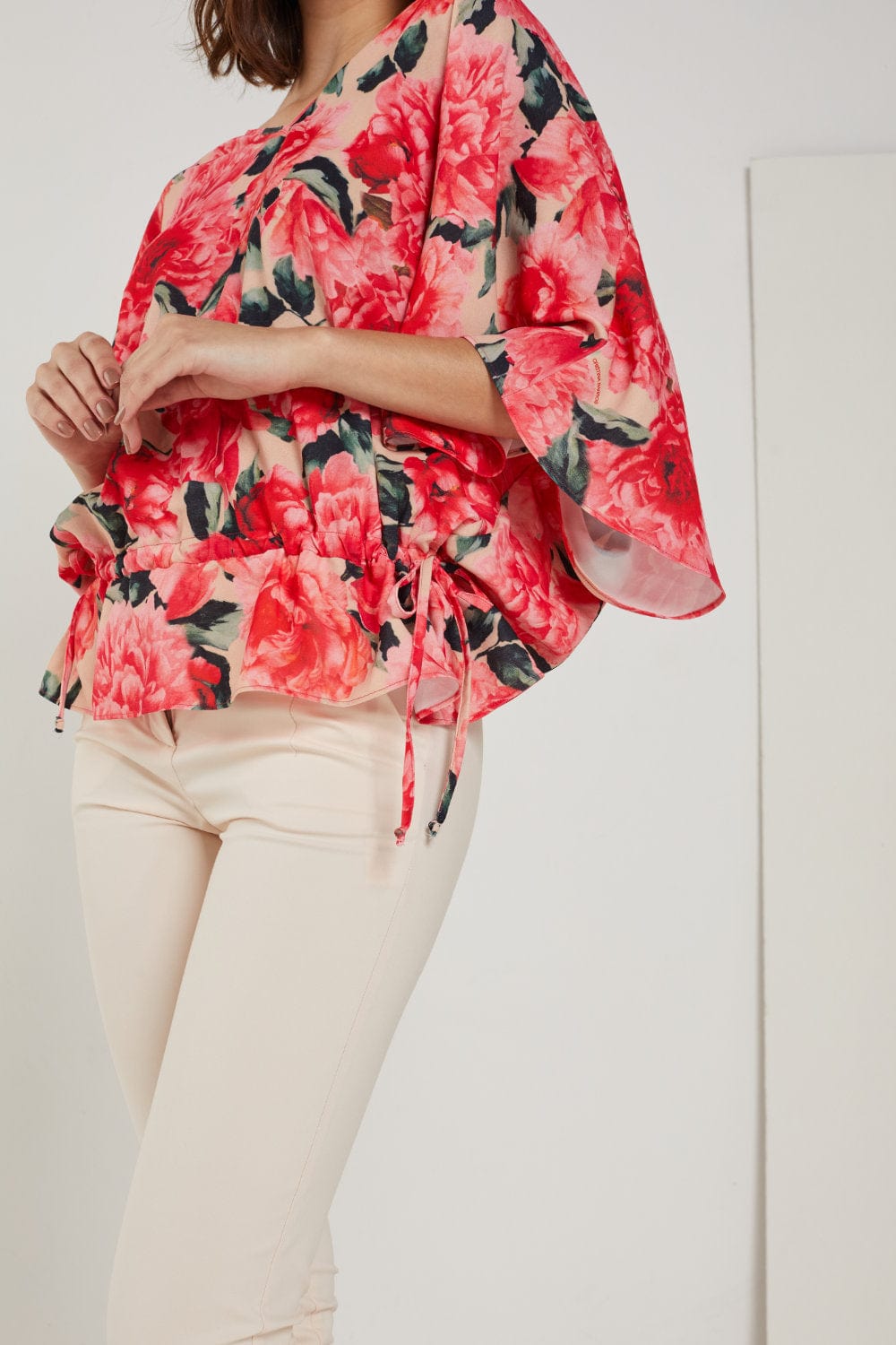 Cristina Barros - Blusa Bata Manga Curta