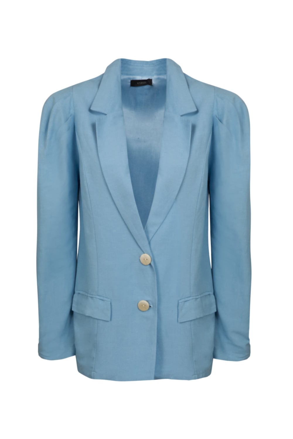 L'Cecci - Blazer Viscolinho Azul Claro