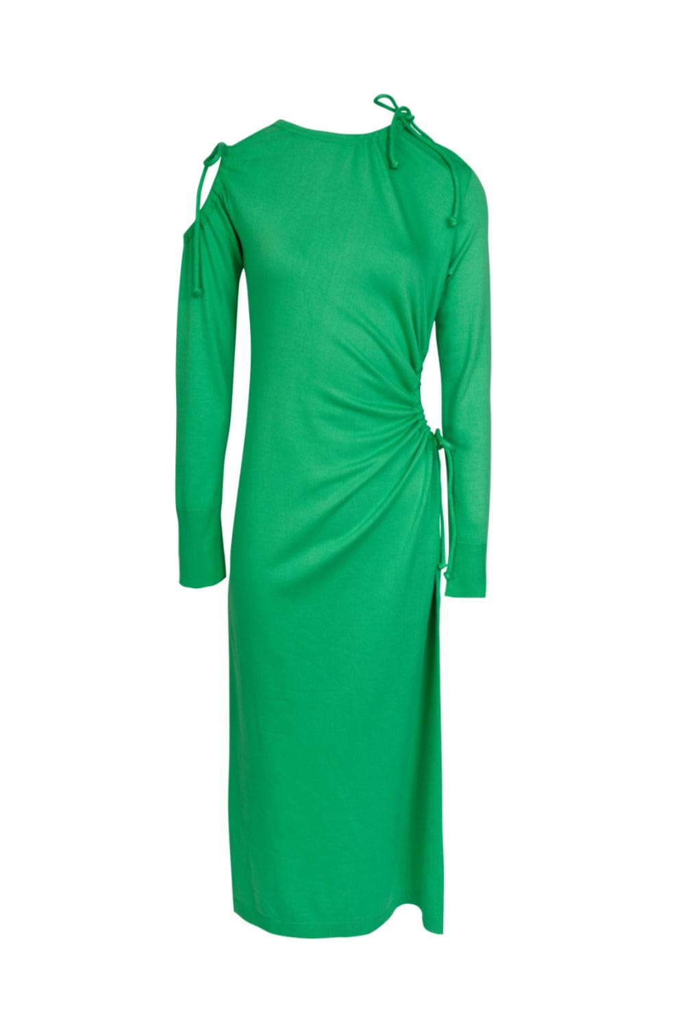 Coven - Vestido Midi Cut Out Verde