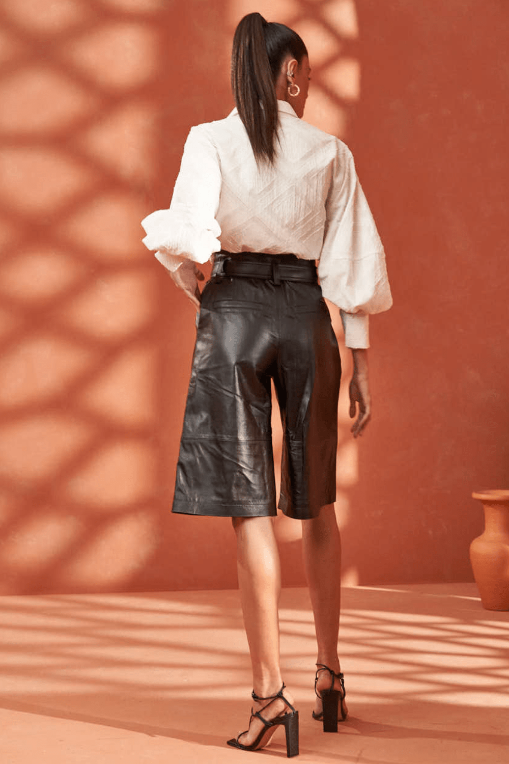 L'Cecci - Camisa Manga Longa Off White