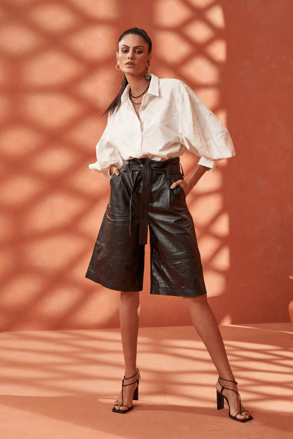 L'Cecci - Camisa Manga Longa Off White