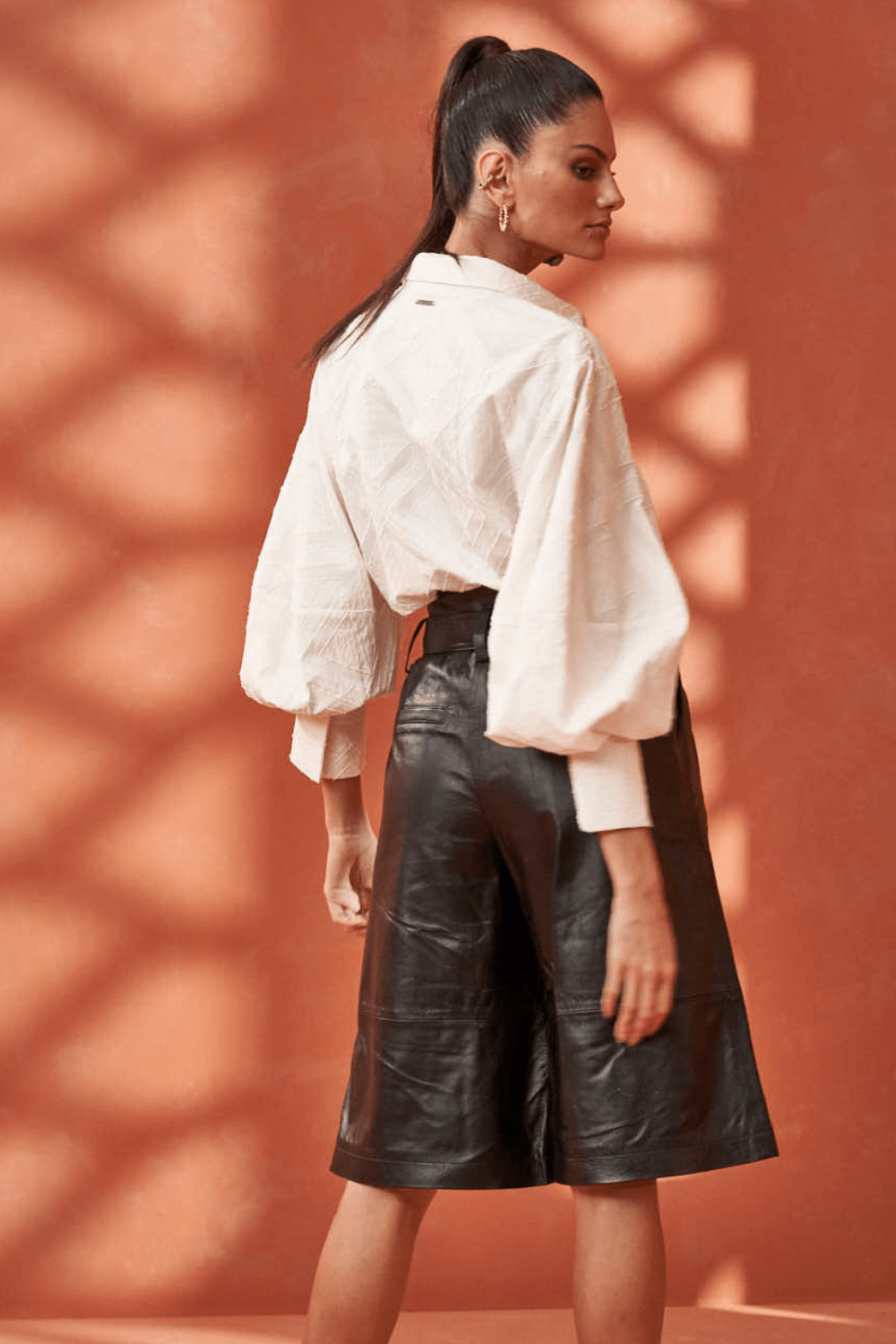 L'Cecci - Camisa Manga Longa Off White