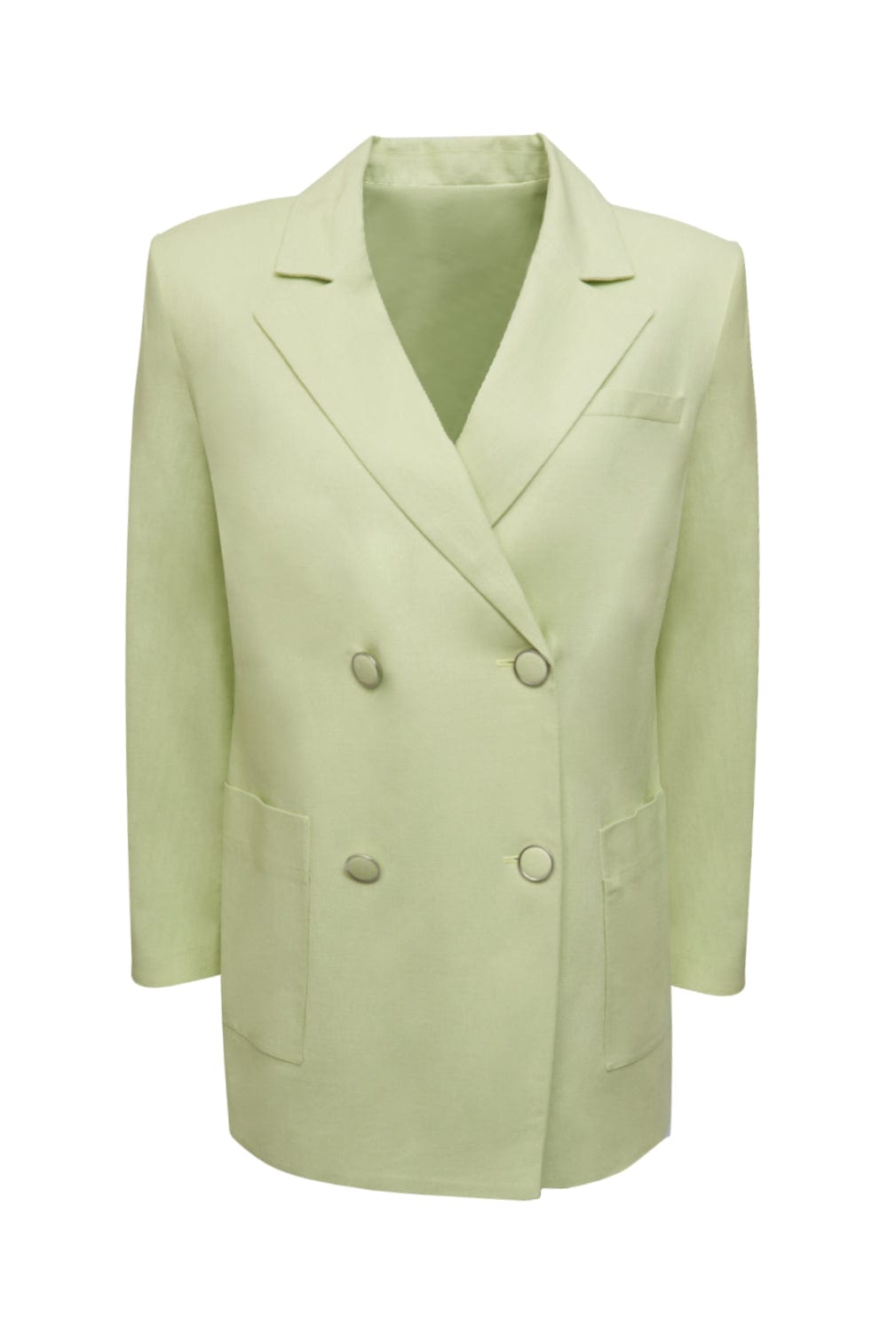 Canal - Blazer Ombreira Viscolinho Verde