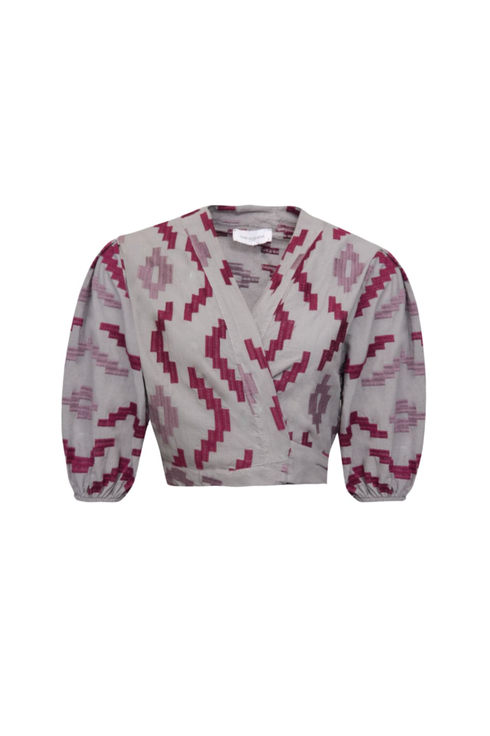 Greek Archaic Kori - Blusa Cropped Manga 3/4