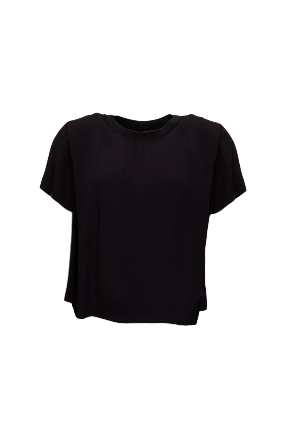L'Cecci - Blusa Manga Curta Preto