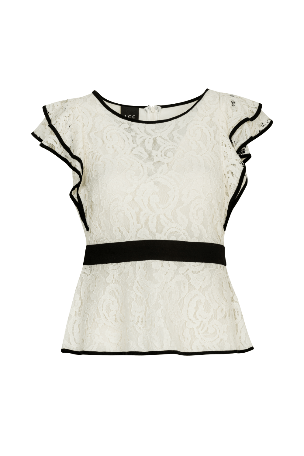 Access - Blusa Manga Curta de Renda