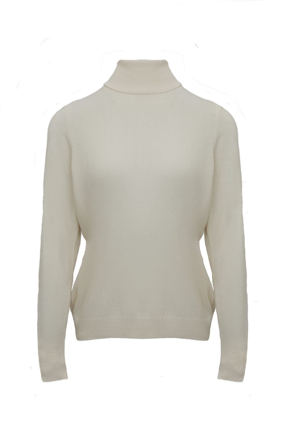 Paperlace - Blusa Manga Longa Gola Alta Bege