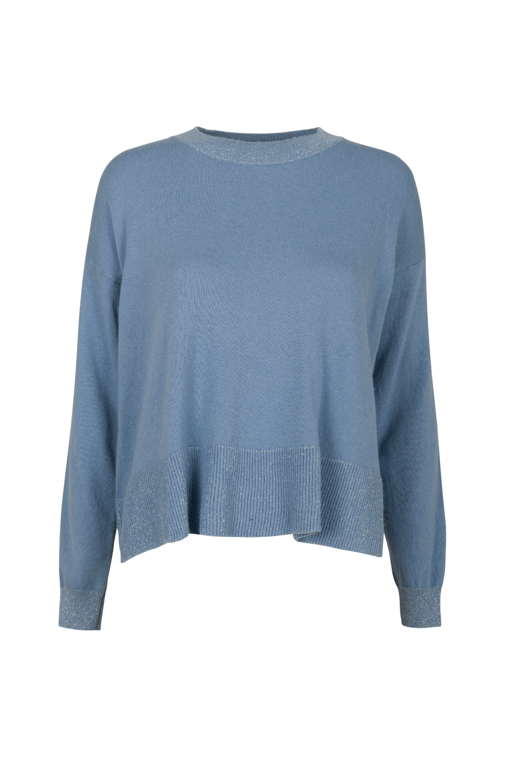 Vicolo - Blusa Manga Longa Gola Canoa