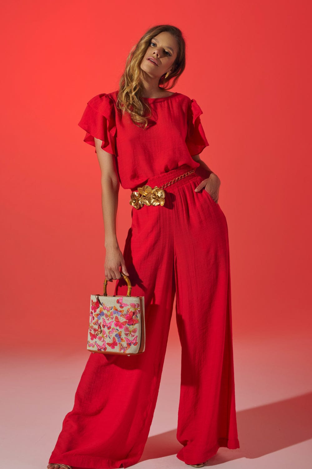 Glorinha Paranaguá - Bolsa Siena Canvas Bordado