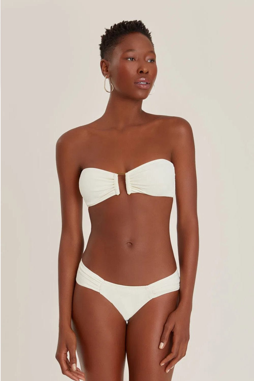 Lenny Niemeyer - Calça Drapeada Off White