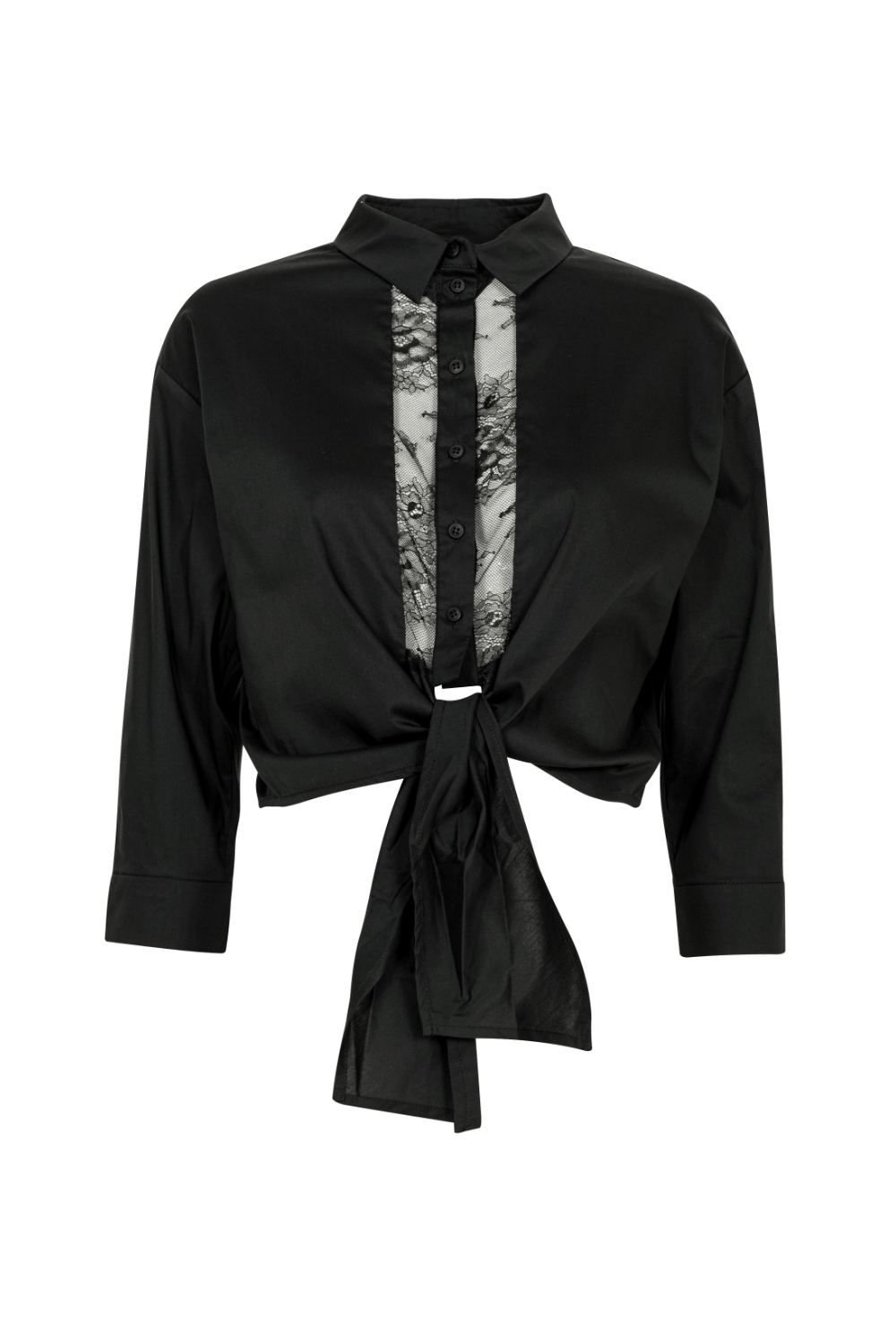 Access - Camisa Cropped Manga Longa