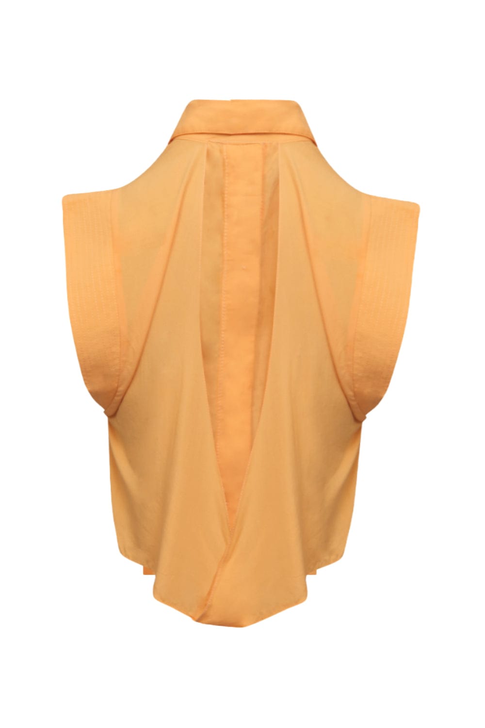 Romaria - Camisa Cropped com Decote nas Costas