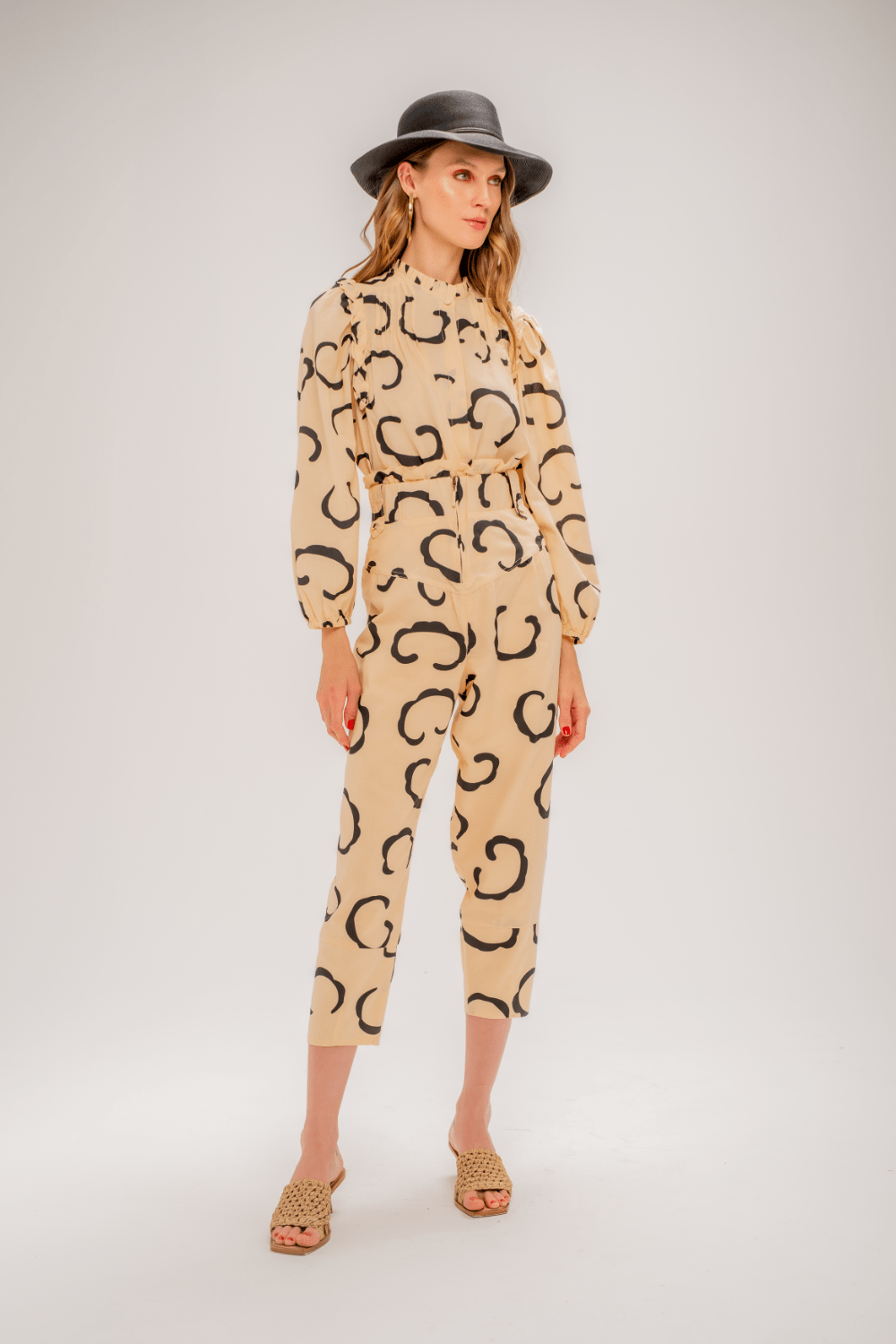 Caché - Camisa Manga Longa Joaquina Estampada