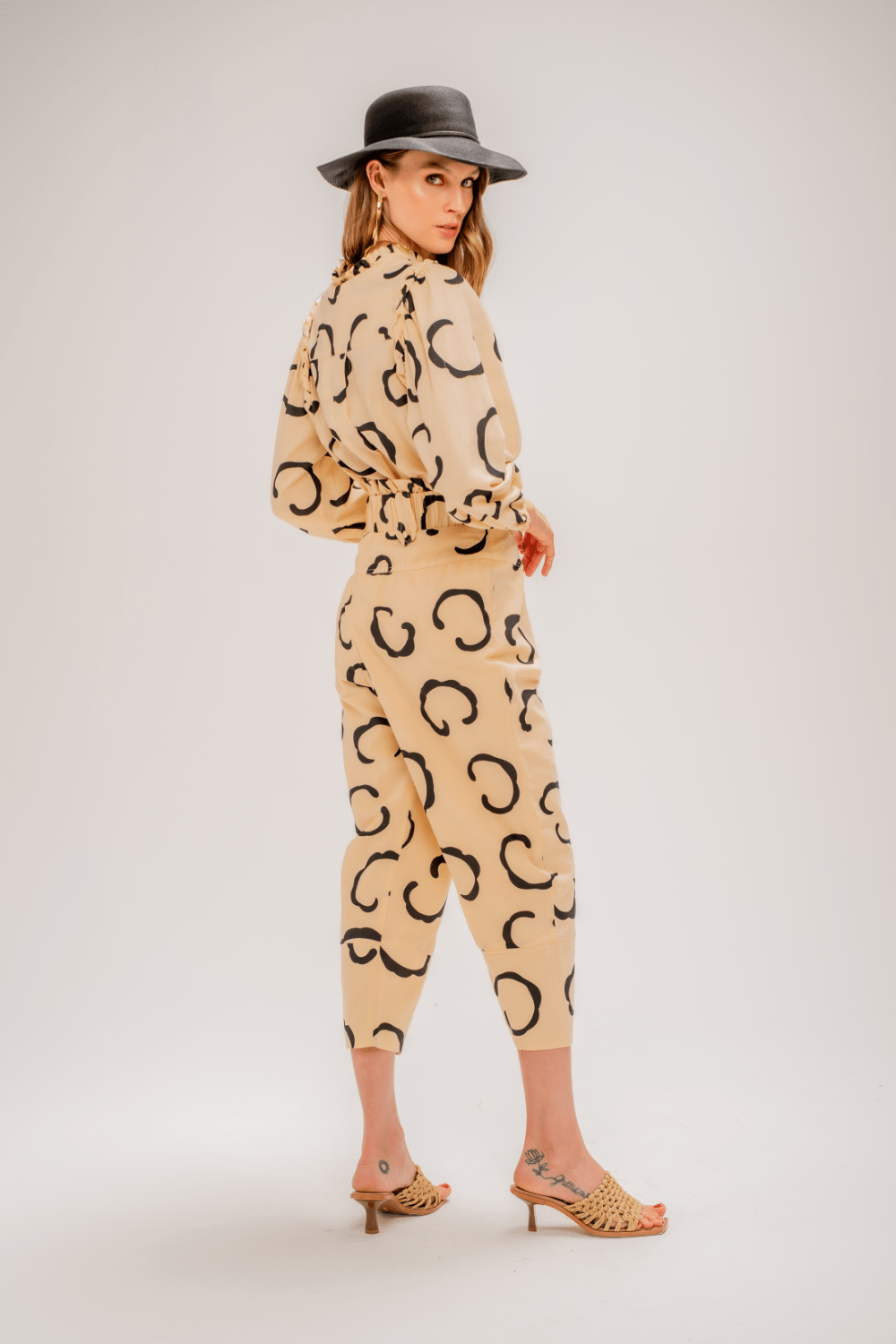 Caché - Camisa Manga Longa Joaquina Estampada