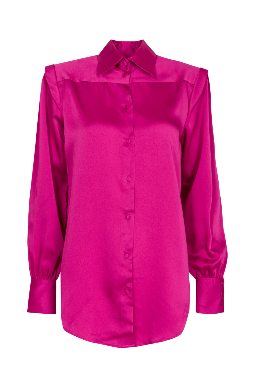 Nineminutes - Camisa Manga Longa com Ombreira Pink