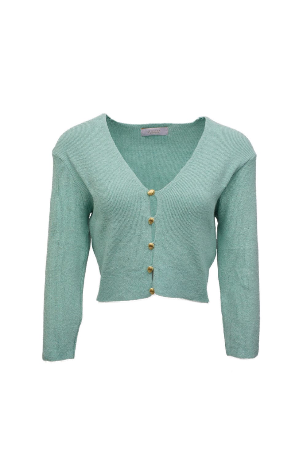 Viviane Furrier - Casaqueto com Botões Aqua