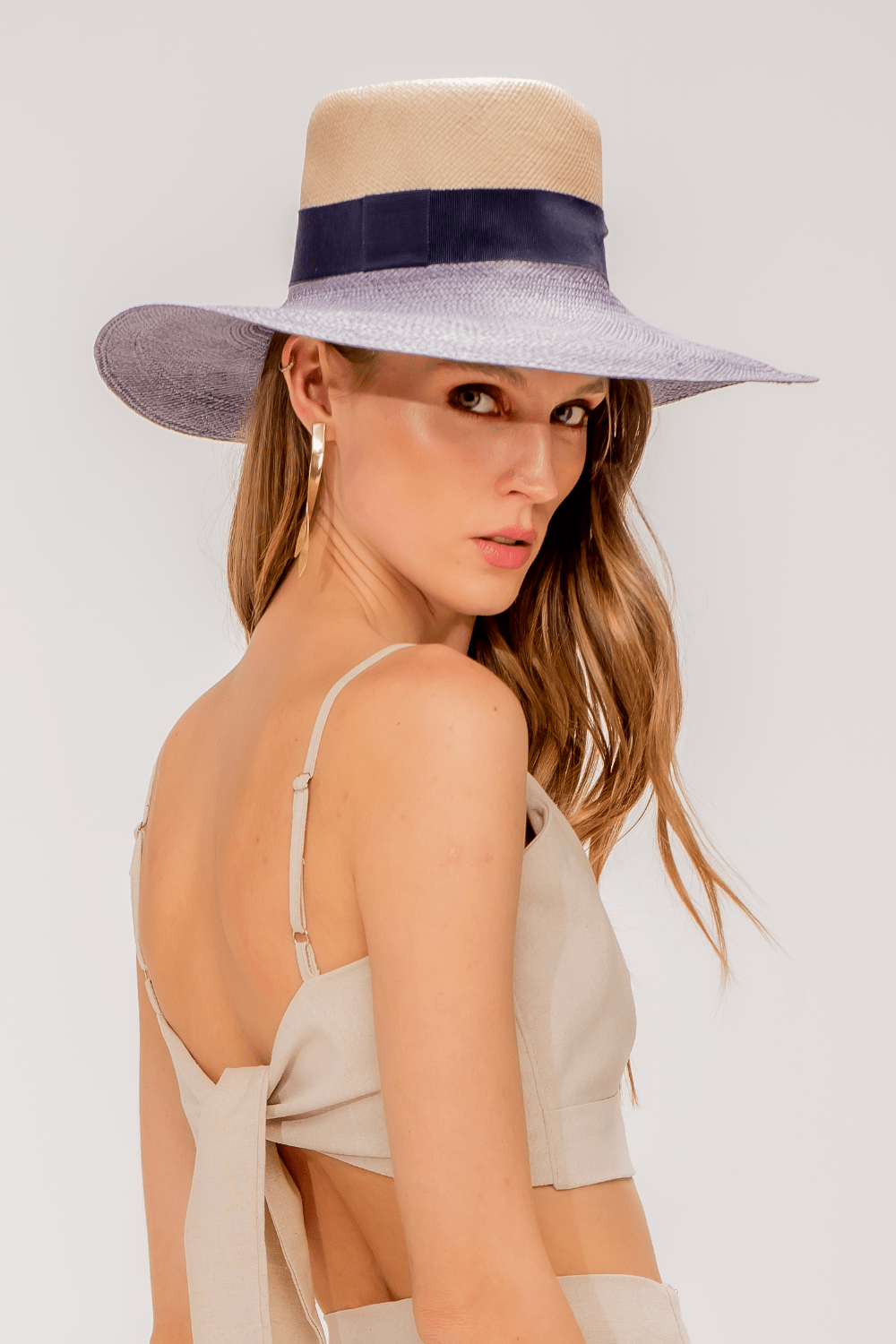 Courtois - Chapéu Foggia *** PANAMÁ GENUINO