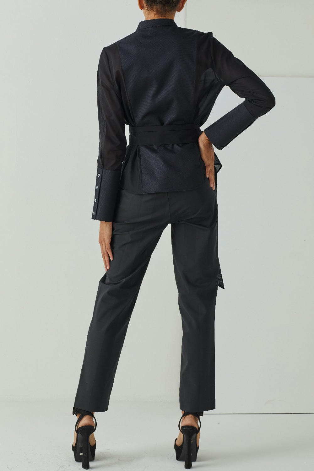 AndTate - Camisa Manga Longa Preto