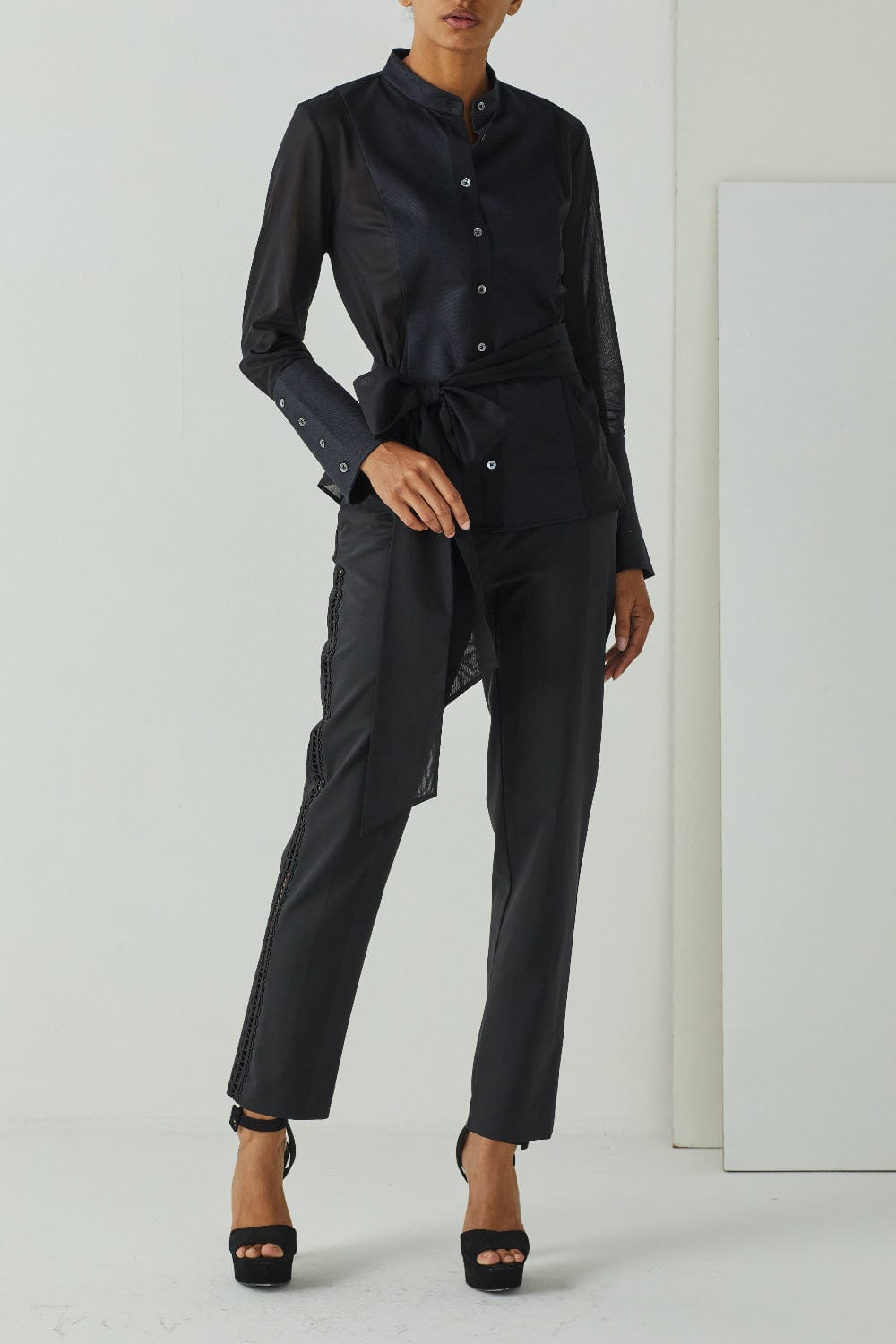 AndTate - Camisa Manga Longa Preto