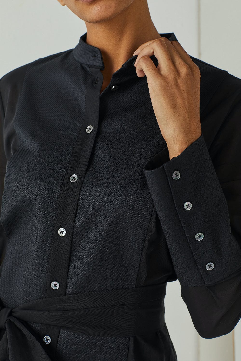 AndTate - Camisa Manga Longa Preto