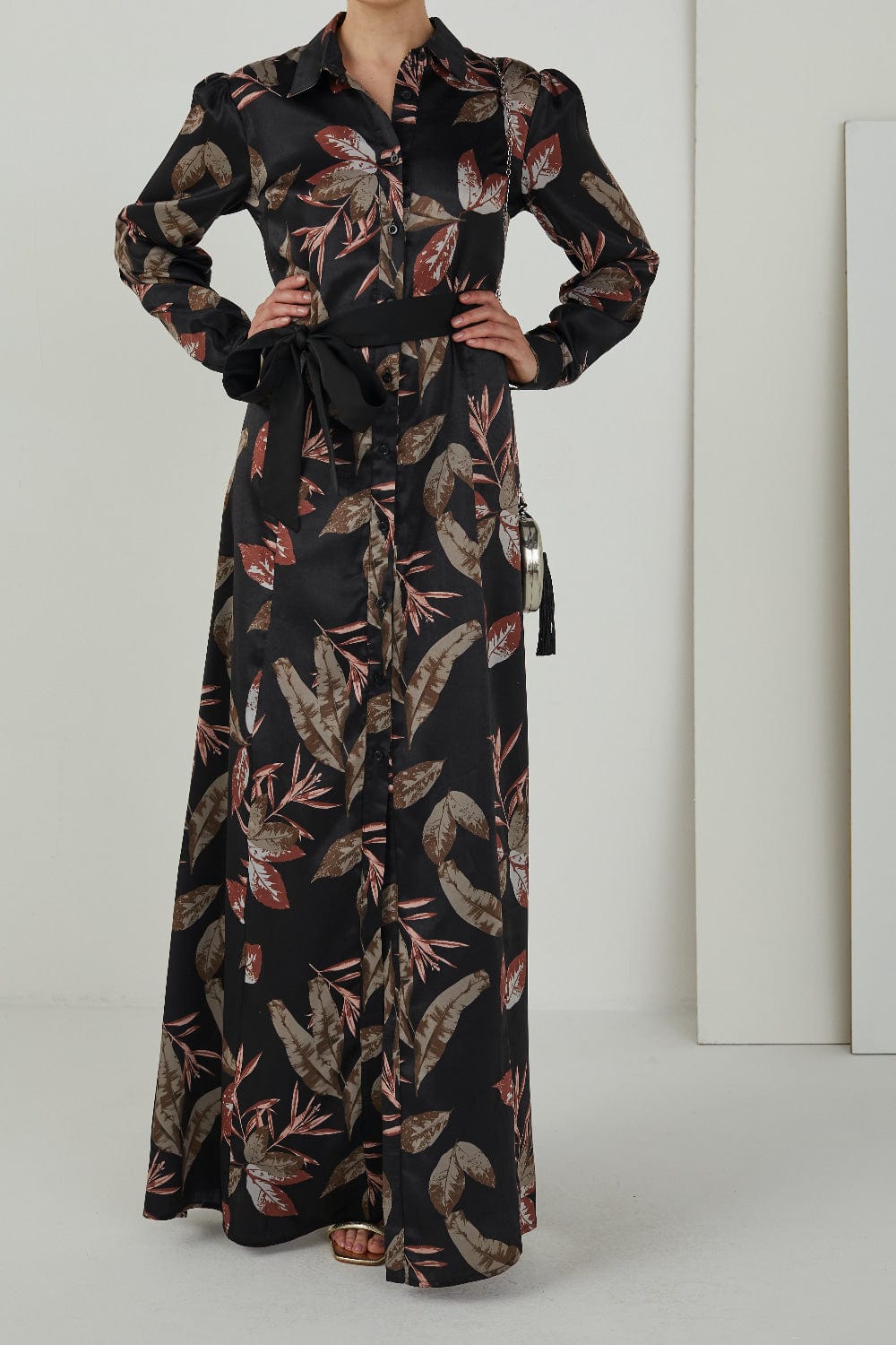 Access - Vestido Longo Manga Longa