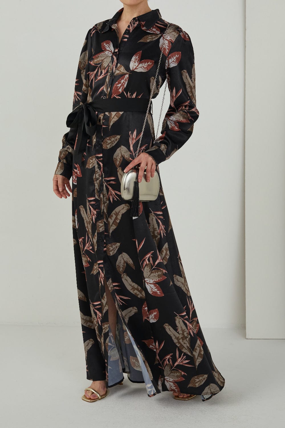 Access - Vestido Longo Manga Longa