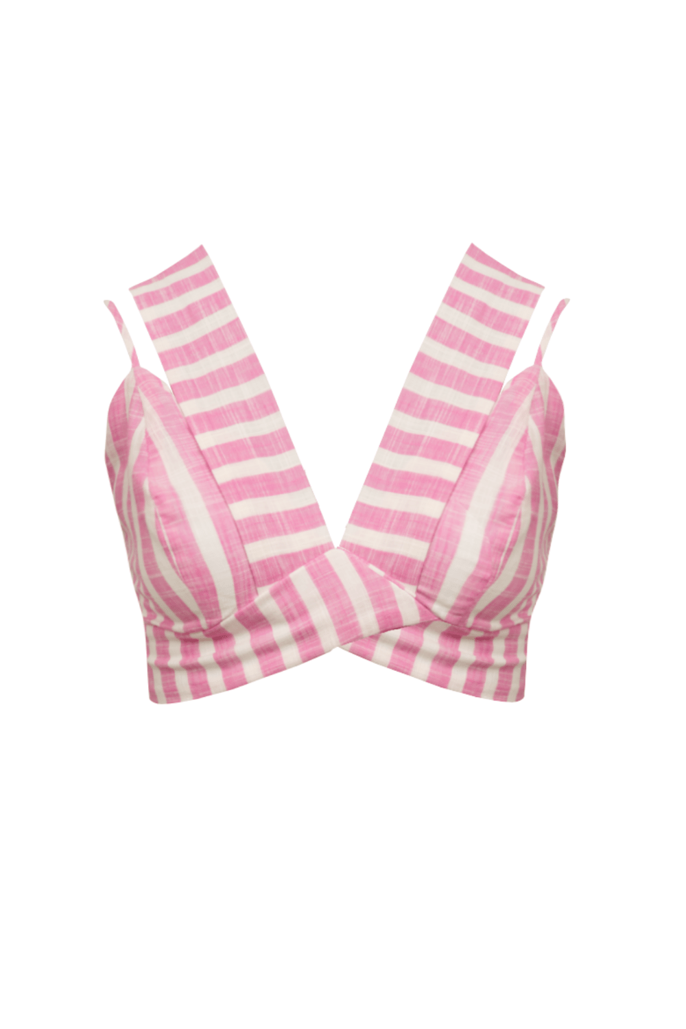 L'Cecci - Top Listrado Rosa