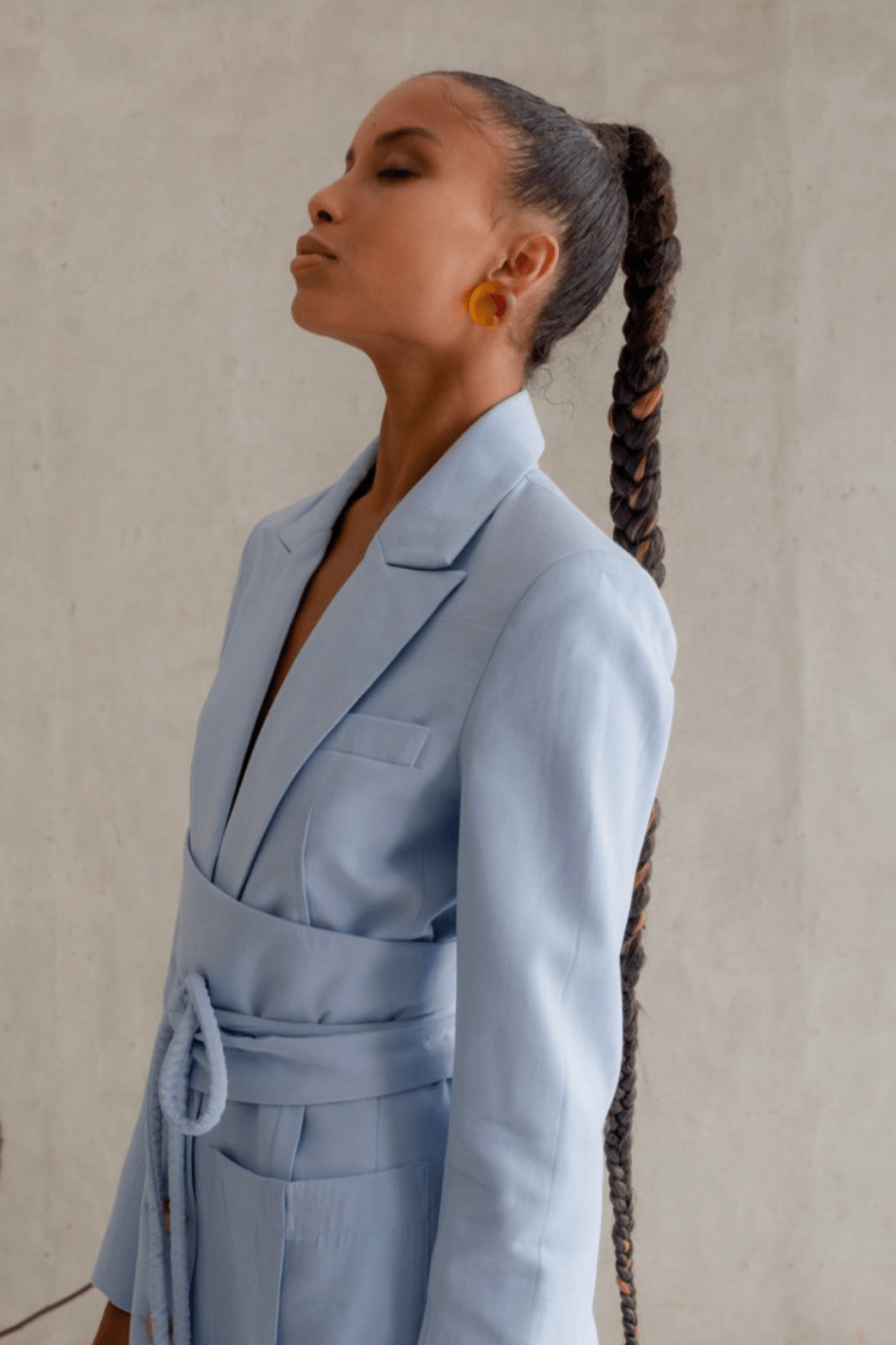 Tissé - Blazer Kira Azul Claro