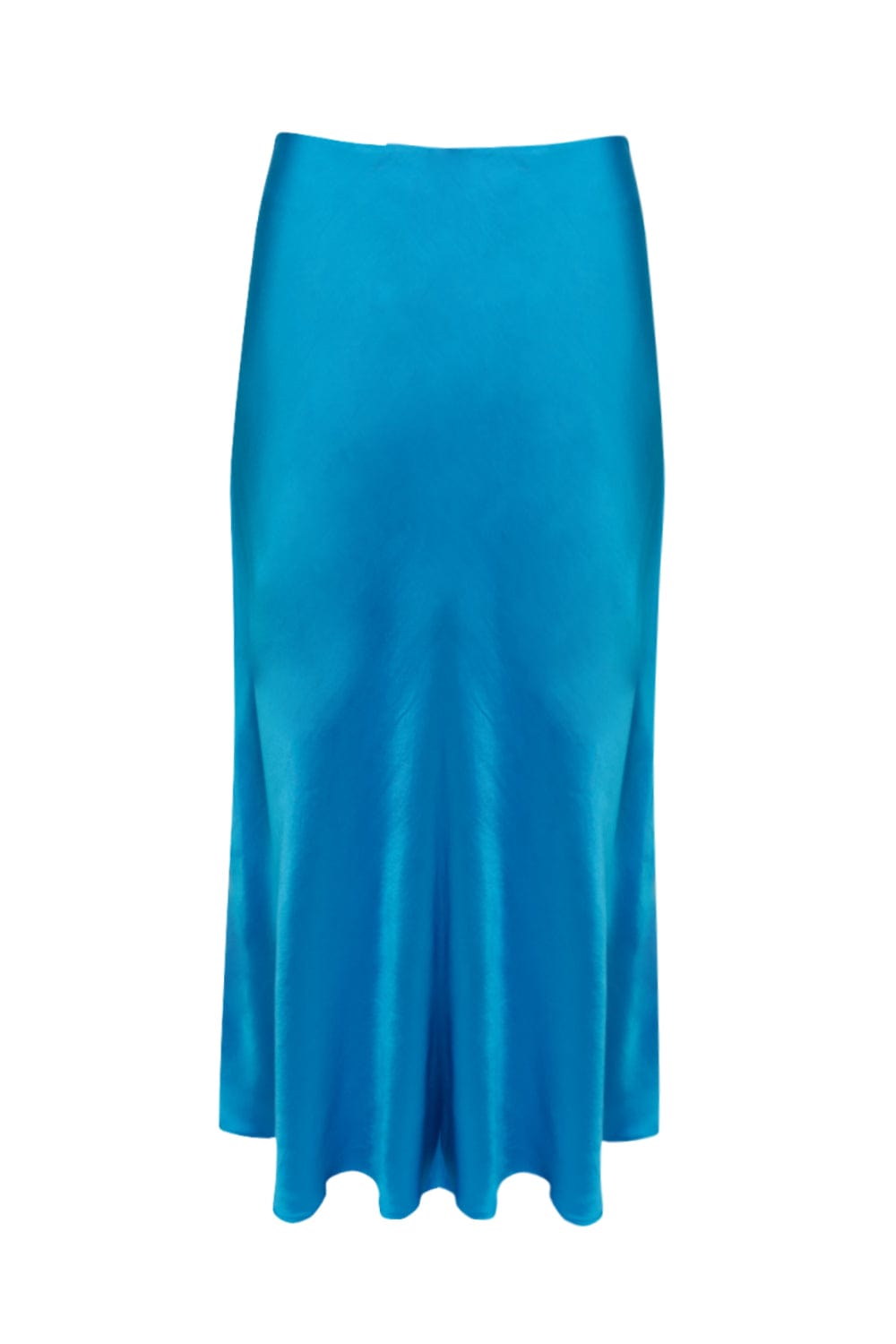 L'Cecci - Saia Midi Acetinada Azul