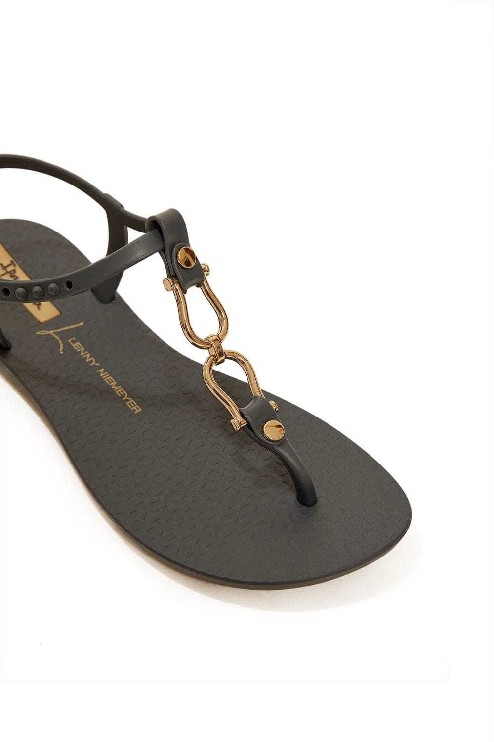 Lenny Niemeyer - Sandália Bridão Selaria Azul Cobalto