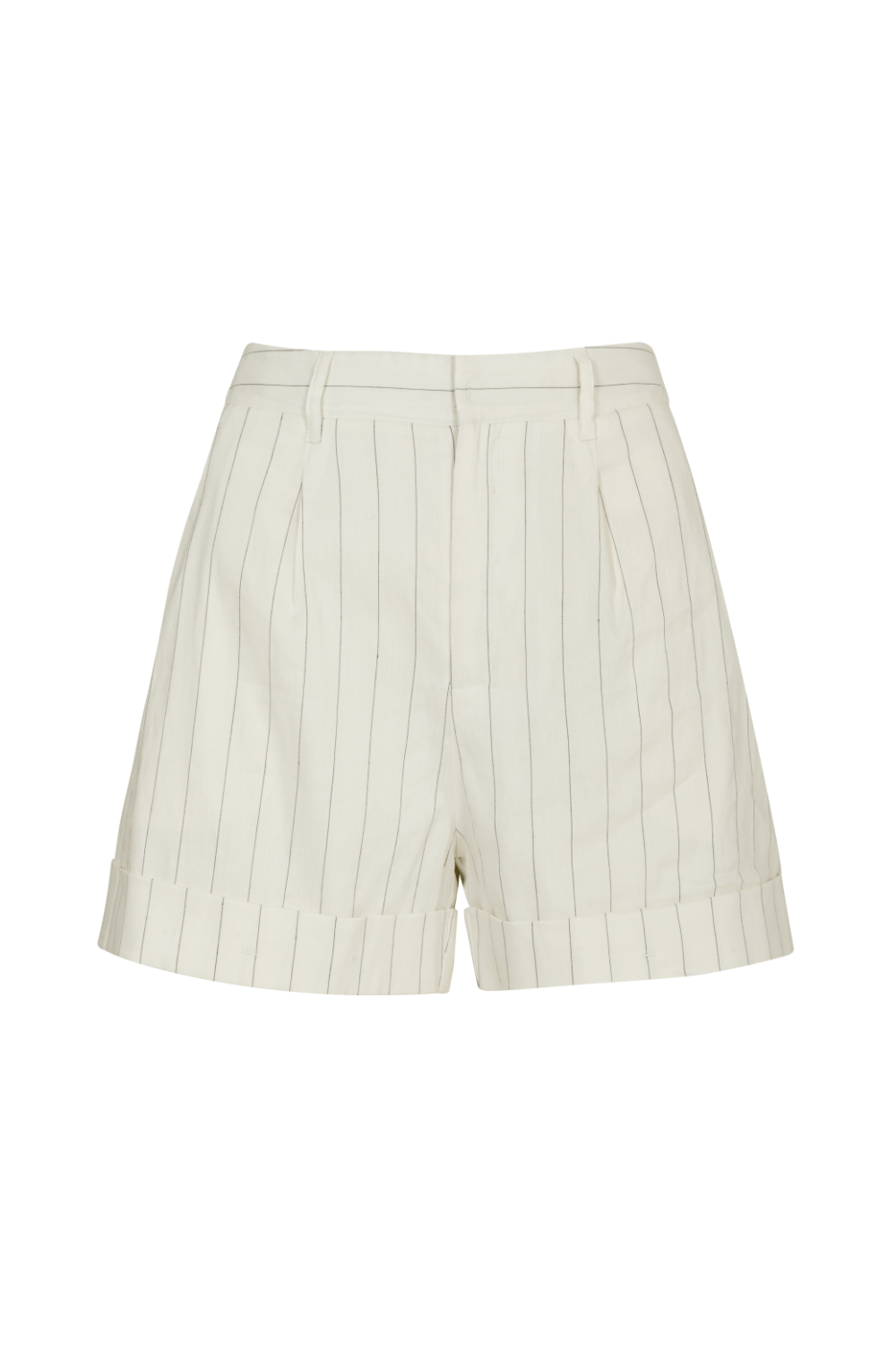 Meilleur Moments - Short Risca de Giz Viscolinho