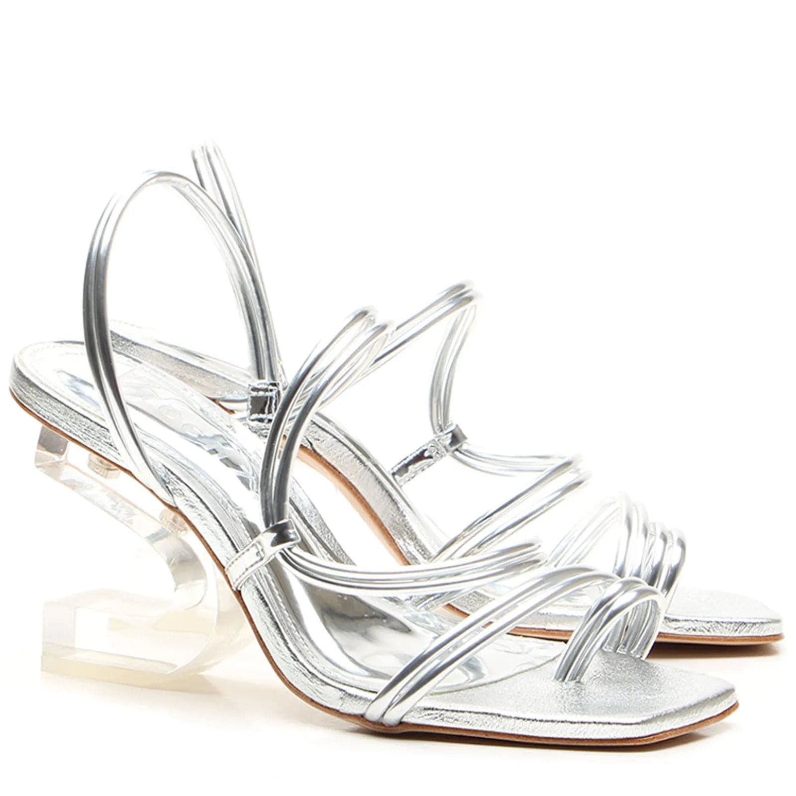Vicenza - Sandália Specchio Prata