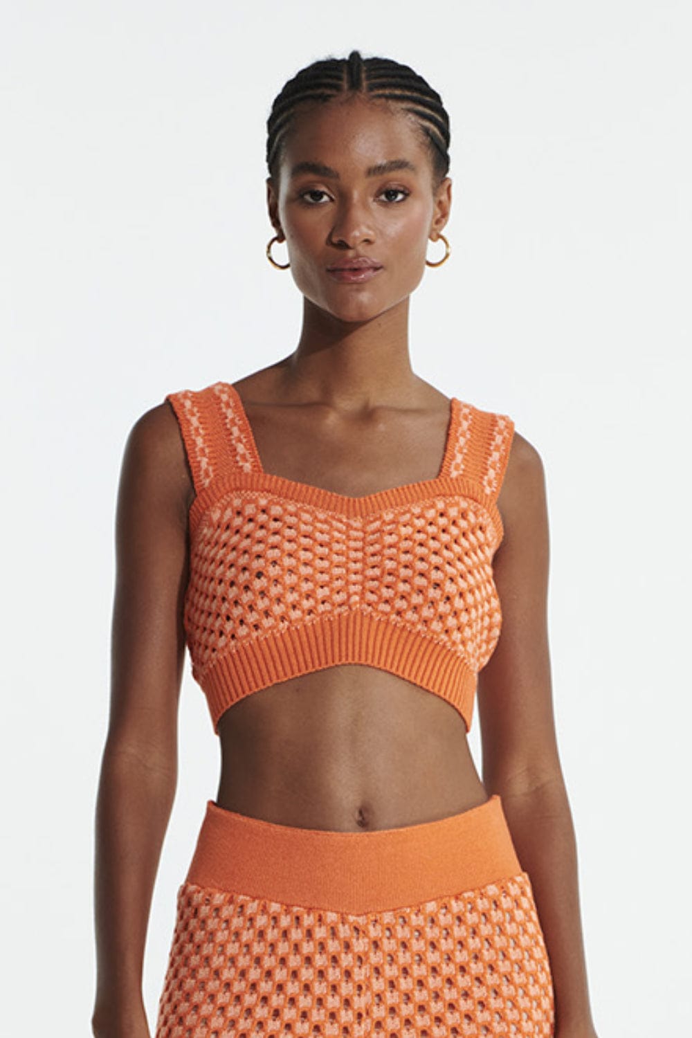 L'Cecci - Top Tricot Laranja