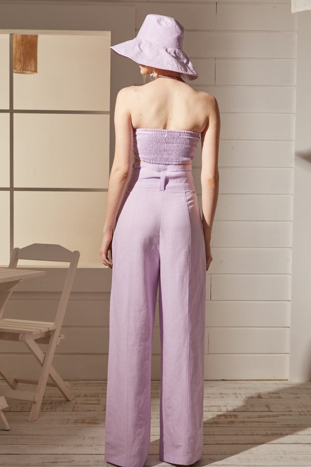 L'Cecci - Top Viscolinho Au Revoir Lílas