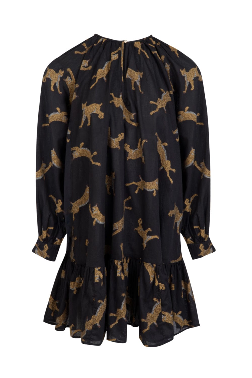 L'Cecci - Vestido Curto Amplo Jacquard