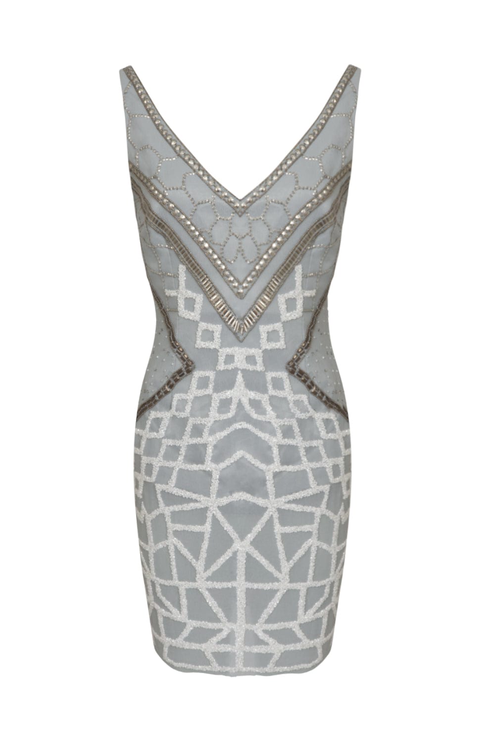 Marc Denis - Vestido Curto Bordado em Paetês