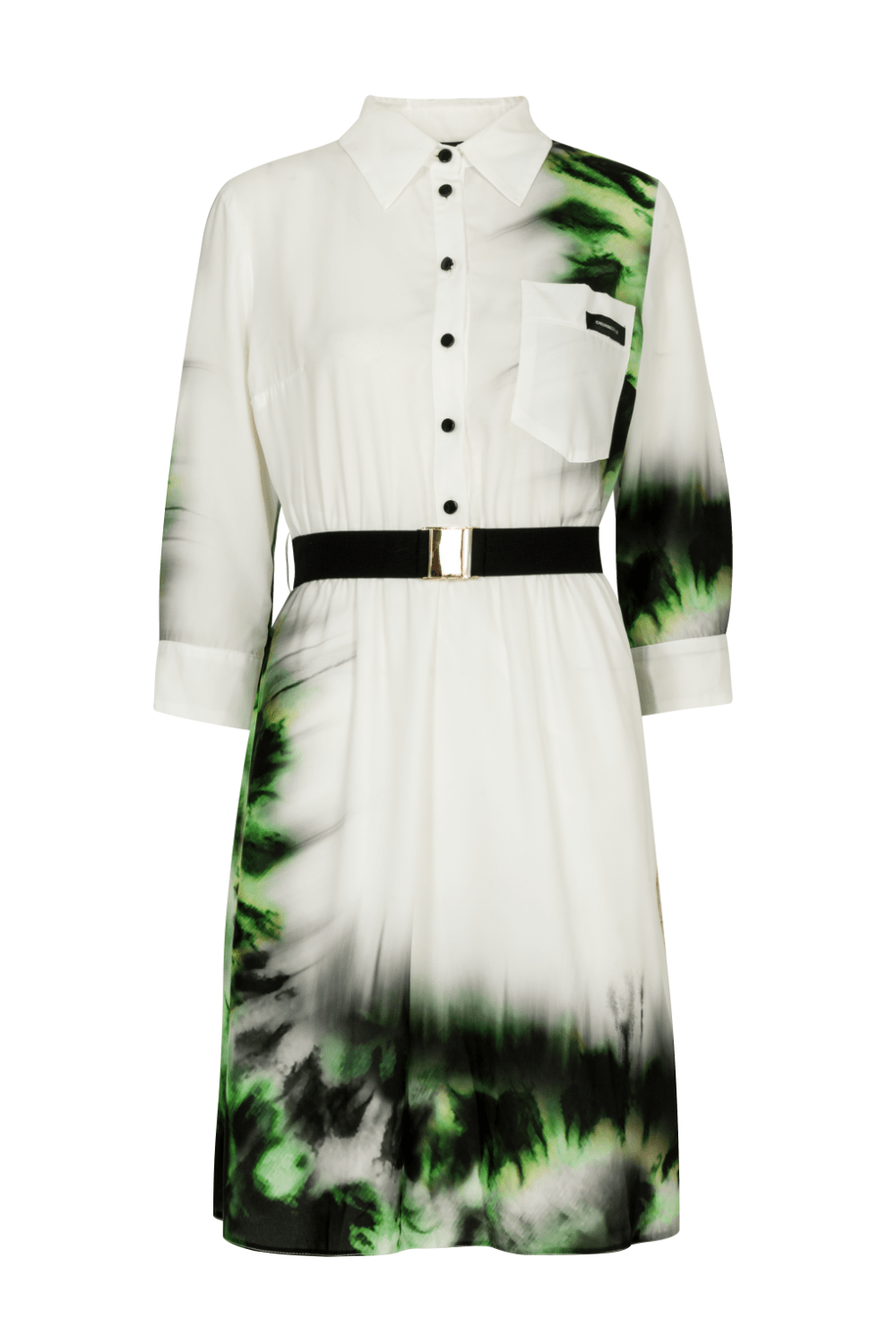 Spell - Vestido Curto Manga 3/4