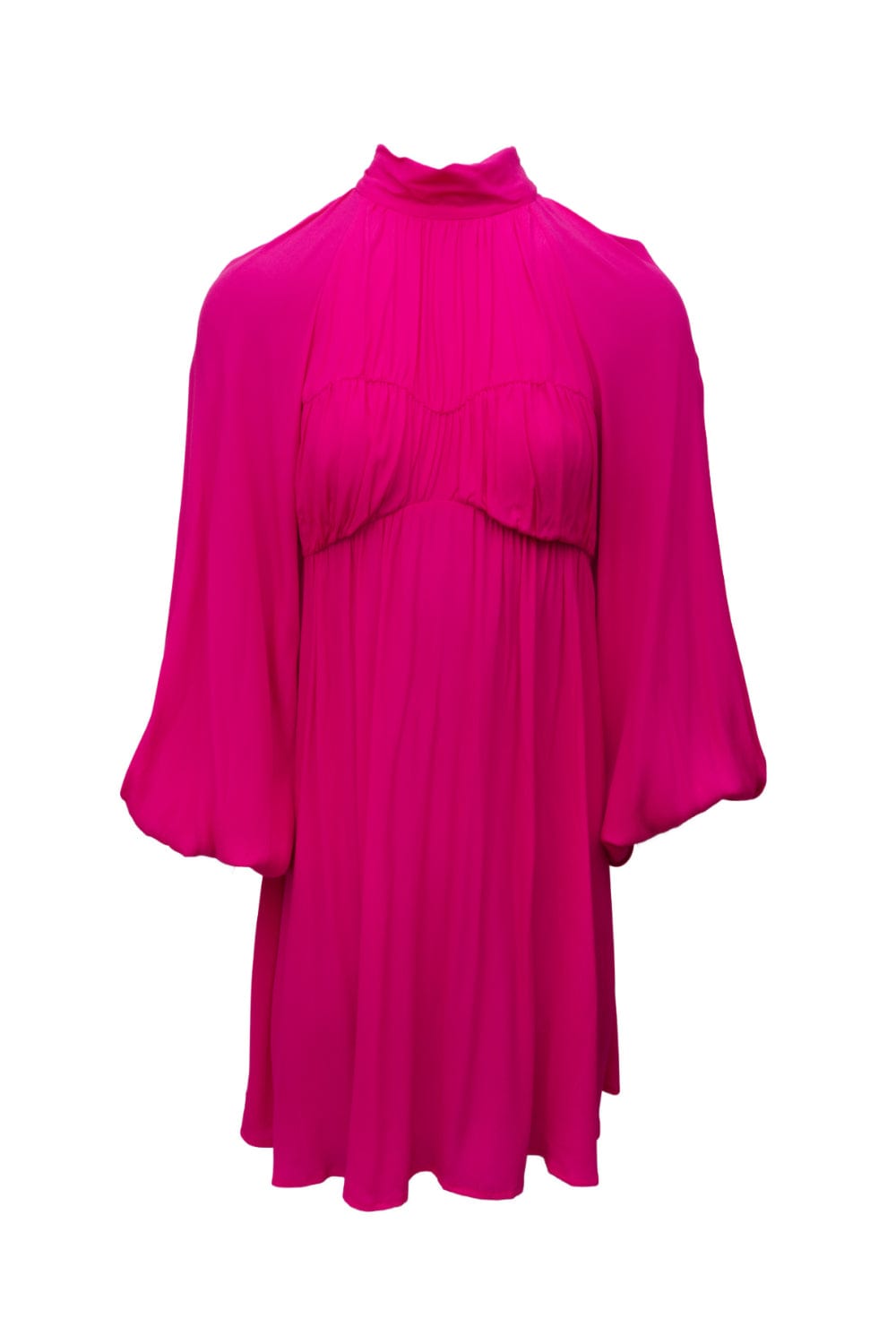 L'Cecci - Vestido Curto Manga Longa Rosa