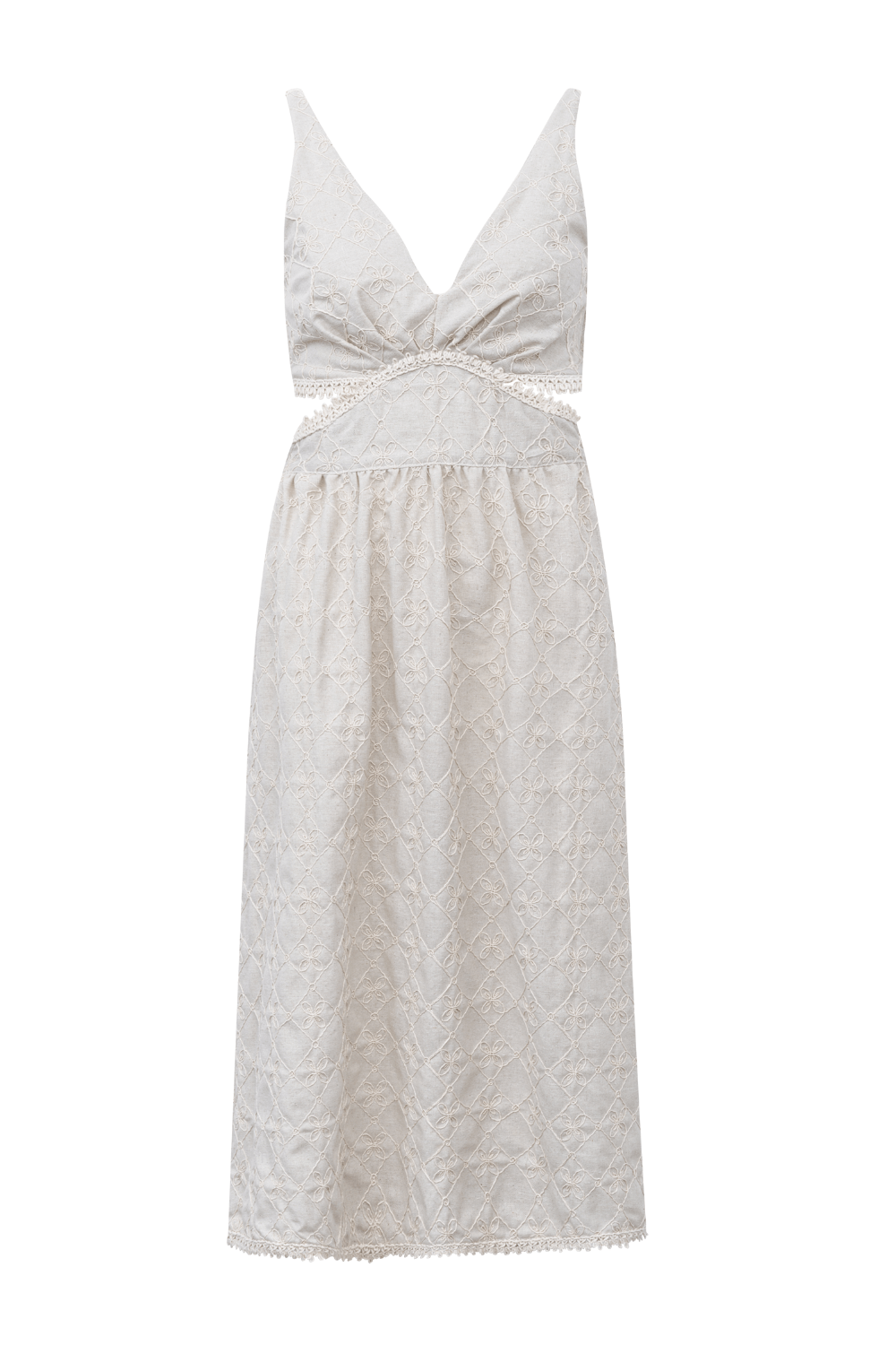 Lalibela - Vestido Midi com Bordados