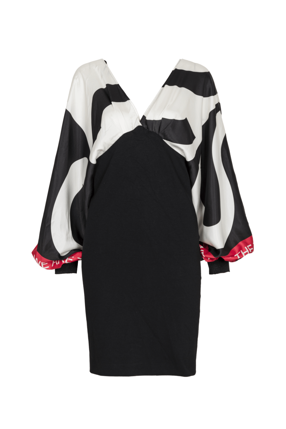 Spell - Vestido Curto com Manga Lenço