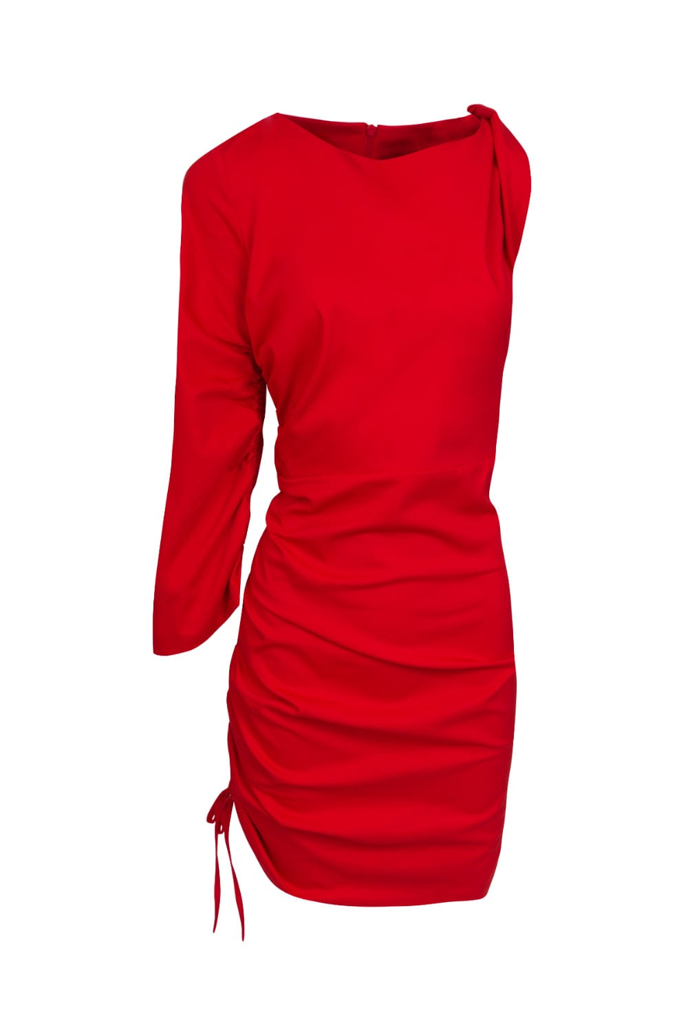 Access - Vestido Curto um Ombro Só Vermelho