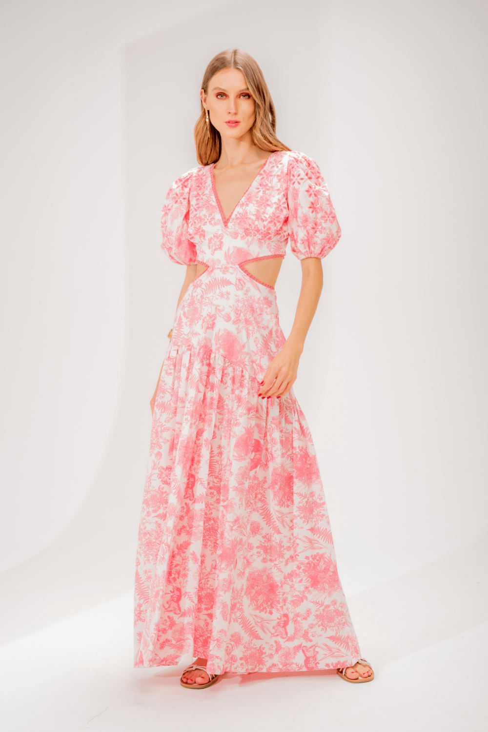 Lalibela - Vestido Longo Conceitual Toile