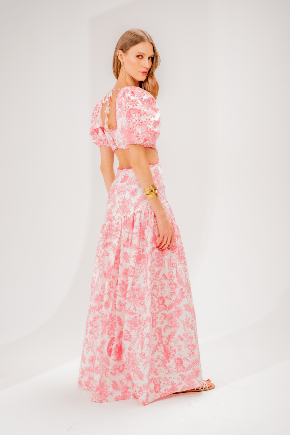 Lalibela - Vestido Longo Conceitual Toile