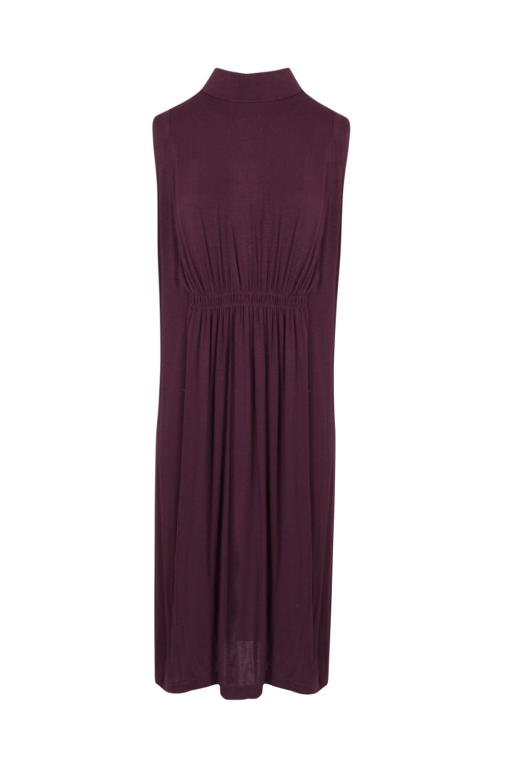 Lenny Niemeyer - Vestido Midi Franzido Cintura Mirtilo