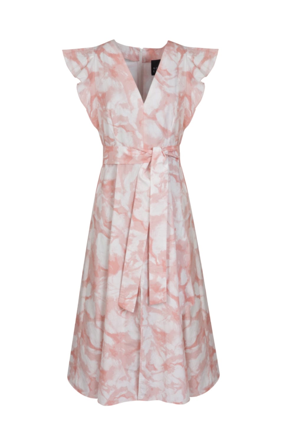 Access - Vestido Midi Tie-dye Rosa